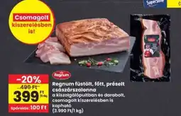 Interspar Regnum füstölt, főtt, préselt császárszalonna ajánlat