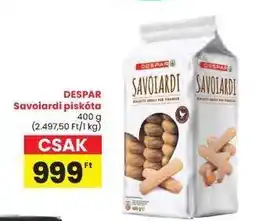 Interspar DESPAR Savoiardi piskóta ajánlat