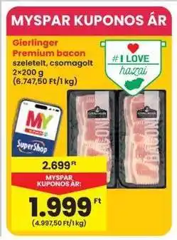 Interspar Gierlinger Premium Bacon ajánlat