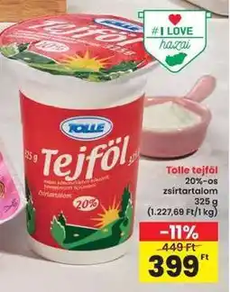 Interspar Tolle tejföl ajánlat