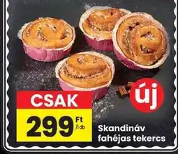 Interspar Skandináv fahéjas tekercs ajánlat
