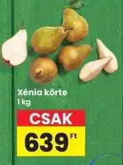 Interspar Xénia Körte ajánlat