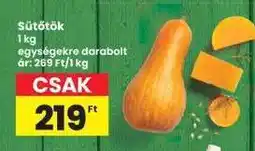 Interspar Sütőtök ajánlat