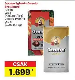 Interspar Douwe Egberts Omnia Őrölt Kávé ajánlat