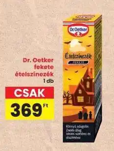 Interspar Dr. Oetker fekete ételszínezék ajánlat