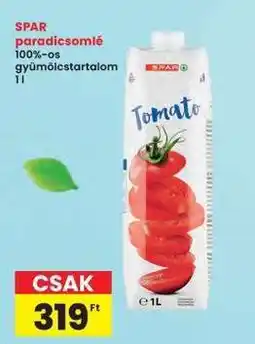 Interspar SPAR paradicsomlé ajánlat