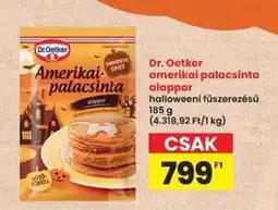 Interspar Dr. Oetker amerikai palacsinta alappor ajánlat