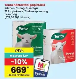 Interspar Tento háztartási papírtörlő ajánlat
