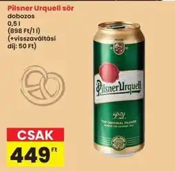 Interspar Pilsner Urquell sör ajánlat