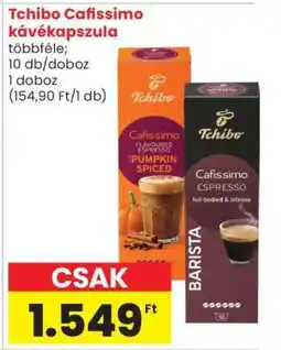Spar Tchibo Cafissimo Kávékapszula ajánlat