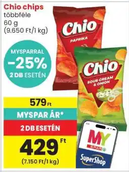 Spar CHIO Chips ajánlat