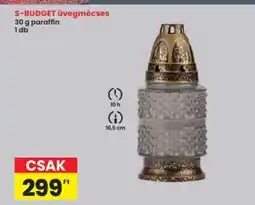 Interspar S-BUDGET üvegmécses ajánlat