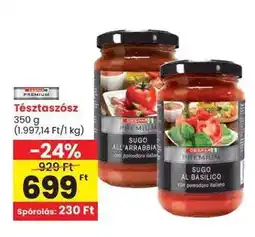 Spar Tésztaszósz ajánlat