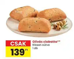 Spar Olívás ciabatta ajánlat