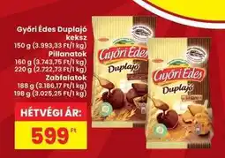 Interspar Győri Édes Duplajó keksz ajánlat