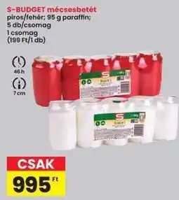 Interspar S-BUDGET mécsesbetét ajánlat