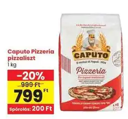 Spar Caputo Pizzeria pizzaliszt ajánlat