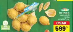 Spar Bio citrom csomagolt ajánlat