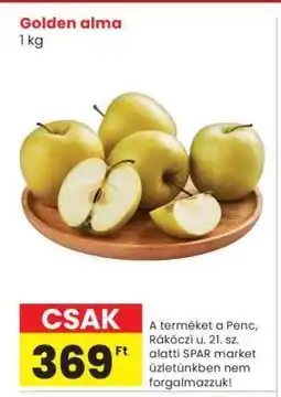 Spar GOLDEN ALMA ajánlat
