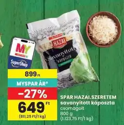 Spar SPAR HAZAI.SZERETEM savanyított káposzta ajánlat
