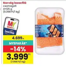 Spar Norvég Lazacfilé ajánlat