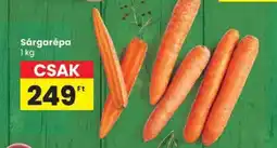 Spar Sárgarépa ajánlat