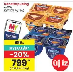 Spar DANETTE Puding ajánlat