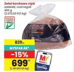 Spar Zalai kovászos cipó ajánlat