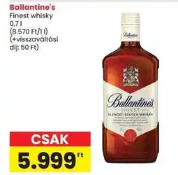 Spar Ballantine's ajánlat