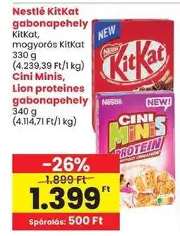 Spar NESTLÉ KitKat Gabonapehely ajánlat