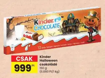 Kinder Halloween csokoládé