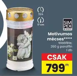 Spar Motívumos mécses ajánlat