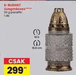 Spar S-BUDGET üvegmécses ajánlat