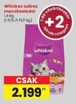 Spar Whiskas száraz macskaeledel ajánlat