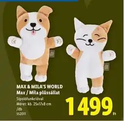 Lidl MAX & MILA’S WORLD ajánlat