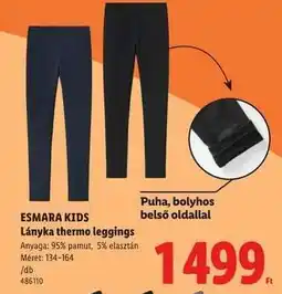 Lidl ESMARA KIDS ajánlat