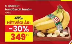 Spar S-BUDGET bandázsolt banán ajánlat