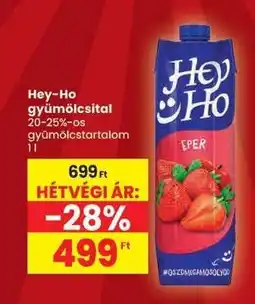 Spar HEY-HO GYÜMÖLCSITAL ajánlat