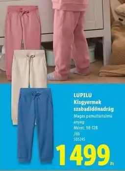 Lidl LUPILU ajánlat