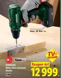 Lidl PARKSIDE ajánlat