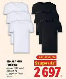 Lidl ESMARA MEN ajánlat