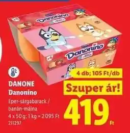 Lidl DANONE Danonino ajánlat