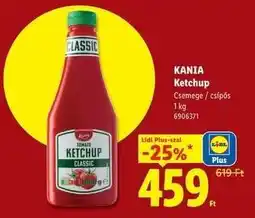 Lidl KANIA Ketchup ajánlat