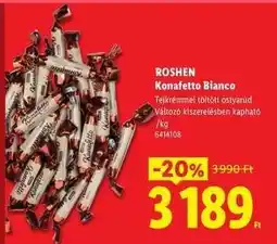Lidl Roshen Konafetto Bianco ajánlat