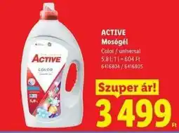 Lidl ACTIVE Mosógél ajánlat