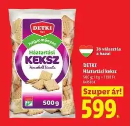 Lidl Detki Háztartási keksz ajánlat