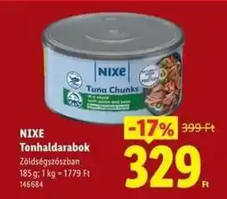 Lidl NIXE Tonhaldarabok ajánlat