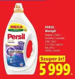 Lidl Persil mosógél ajánlat