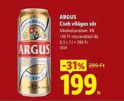 Lidl Argus ajánlat