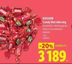 Lidl Roshen Candy Nut édesség ajánlat